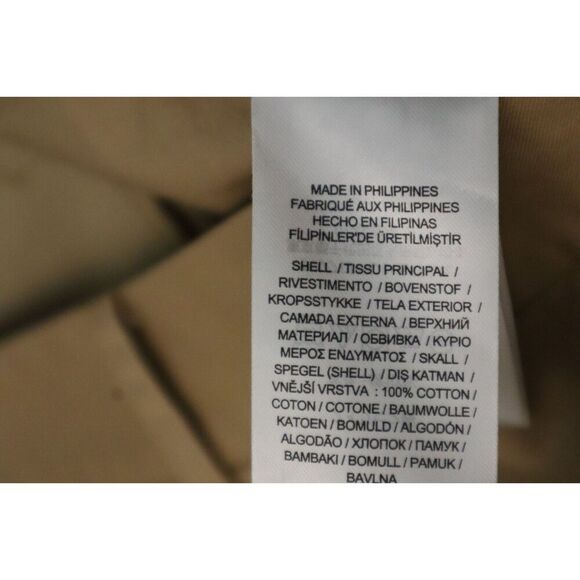 Lauren Ralph Lauren Women's Sz 16 Tan Pleated Cotton Twill Cropped Pants - Picture 7 of 11